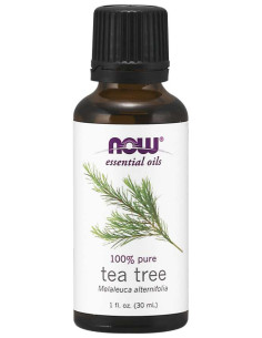 Olejek z Drzewa Herbacianego Tea Tree 100% Pure - 30ml - Now Foods